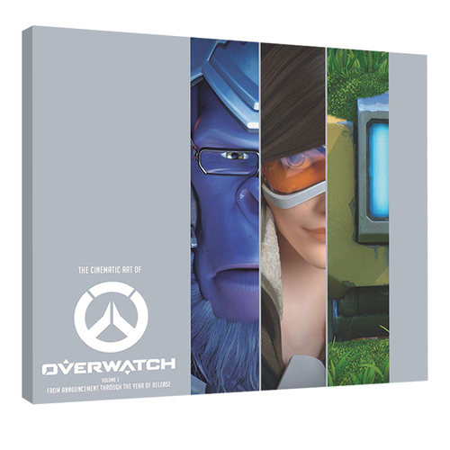 现货 守望先锋电影艺术画册设定集 英文原版The Cinematic Art of Overwatch TGA获奖游戏 暴雪动画原画设计手稿画集 周边 精装