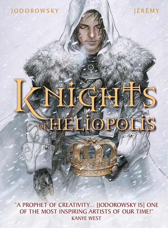 现货 Knights of Heliopolis 英文原版漫画 亚历桑德罗·佐杜洛夫斯基 科幻漫画 Titan漫画出版