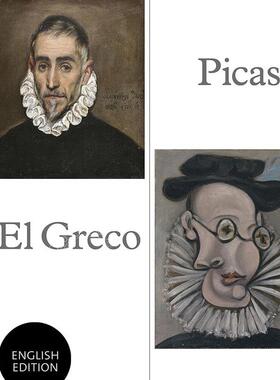 毕加索 埃尔 格列柯 英文原版 艺术画册 Picasso – El Greco