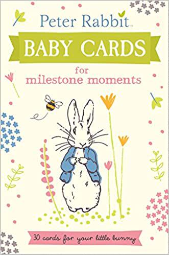 现货 Peter Rabbit Baby Cards: For Milestone Moments 英文原版 彼得兔 宝宝认知卡片