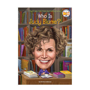 Judy Blume? 英语原版 现货 名人传记系列 朱迪·布鲁姆是谁？中小学生读物 中图 Who