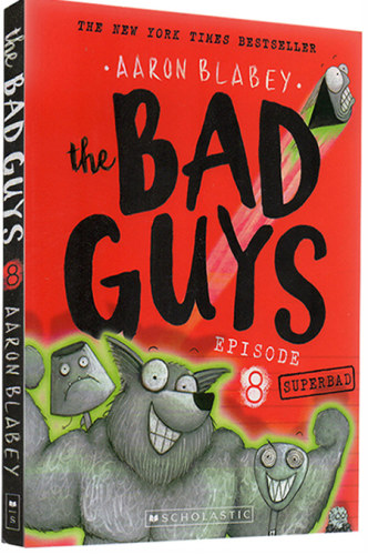 现货 The Bad Guys Episode 8 英语原版 我是大坏蛋 儿童漫画  章节小说 课外阅读