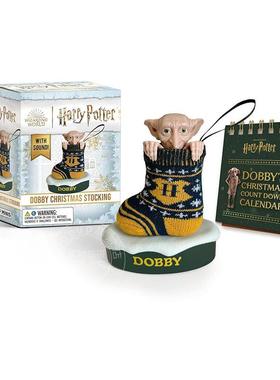 现货 哈利波特家养小精灵多比圣诞袜 周边小手办 英文原版 Harry Potter Dobby Christmas Stocking: With Sound!