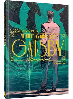 了不起的盖茨比 图像小说 菲兹杰拉德 Scott Fitzgerald 英文原版 The Great Gatsby: An Illustrated Novel