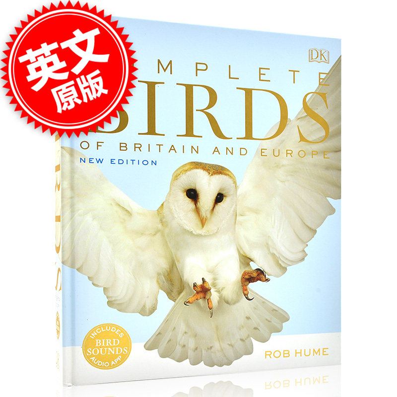 现货 英国和欧洲的完整鸟类 DK百科系列 英文原版 RSPB Complete Birds of Britain and Europe 精装DK动物科普百科读物