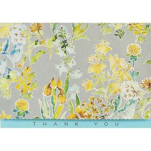 繁花 明信片信封贺卡 文创周边 Peter Pauper Press 英文原版 Blossom Thank You Notes