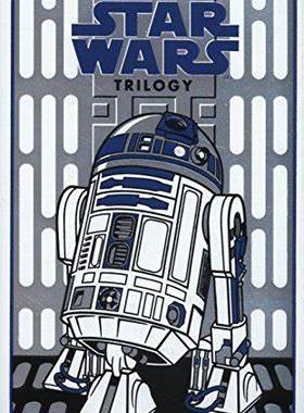 英文原版 Star Wars Trilogy White Leather-US HB 星球大战三部曲 R2-D2白色封面 小说 附:帝国反击战 绝地武士归来 精装