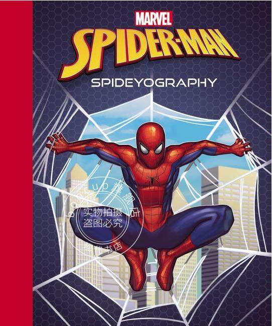 蜘蛛侠早期服装的设计 照片 漫威漫画设定 精装 英文原版 marvels