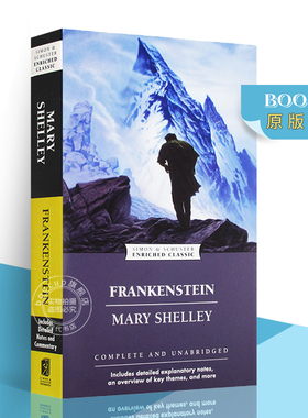 现货 科学怪人 英文原版 小说  Frankenstein 玛丽·雪莱 弗兰克斯坦 经典读物