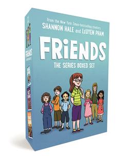 Friends set 朋友 boxed series The 英文原版 Hale Shannon 永远 好朋友系列漫画3册盒装