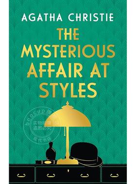 预售 斯泰尔斯庄园奇案精装版 英文原版 The Mysterious Affair at Styles 阿加莎·克里斯蒂 经典作品 Agatha Christie 侦探推理