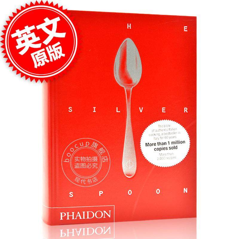 现货 银勺厨房 2000+经典现代食谱 新版 英文原版 The Silver Spoon(New Edition)费顿出版社 phaidon 中图
