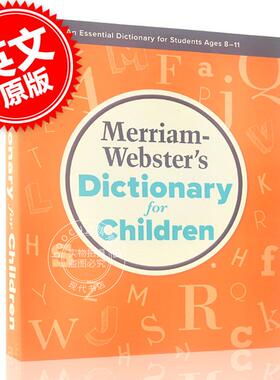 韦氏儿童词典字典2021新版英文原版Merriam Webster's Dictionary for Children儿童学生英语学习参考书工具书进口原版 中图