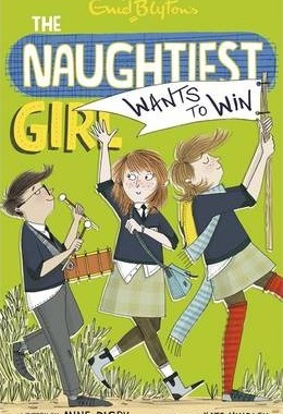 Naughtiest Girl Wants to Win 英文原版 好胜的淘气女孩 进口儿童故事书