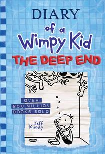 现货 英文原版 小屁孩日记15 The Deep End Diary of a Wimpy Kid Kid 儿童故事 小学生阅读 英文原版 章节书 桥梁书 Jeff Kinney