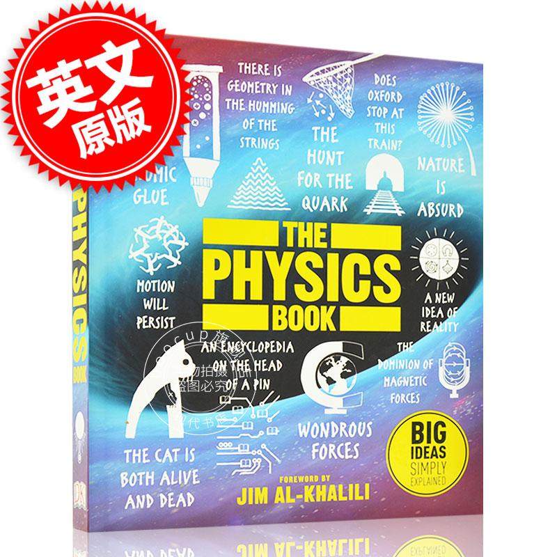 现货 DK物理百科图解 英文原版 The Physics Book DK人类的思想百科丛书 Big Ideas Simply Explained 全彩精装 DK百科