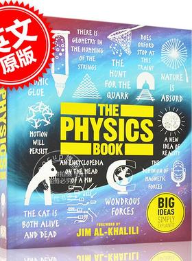 现货 DK物理百科图解 英文原版 The Physics Book DK人类的思想百科丛书 Big Ideas Simply Explained 全彩精装 DK百科