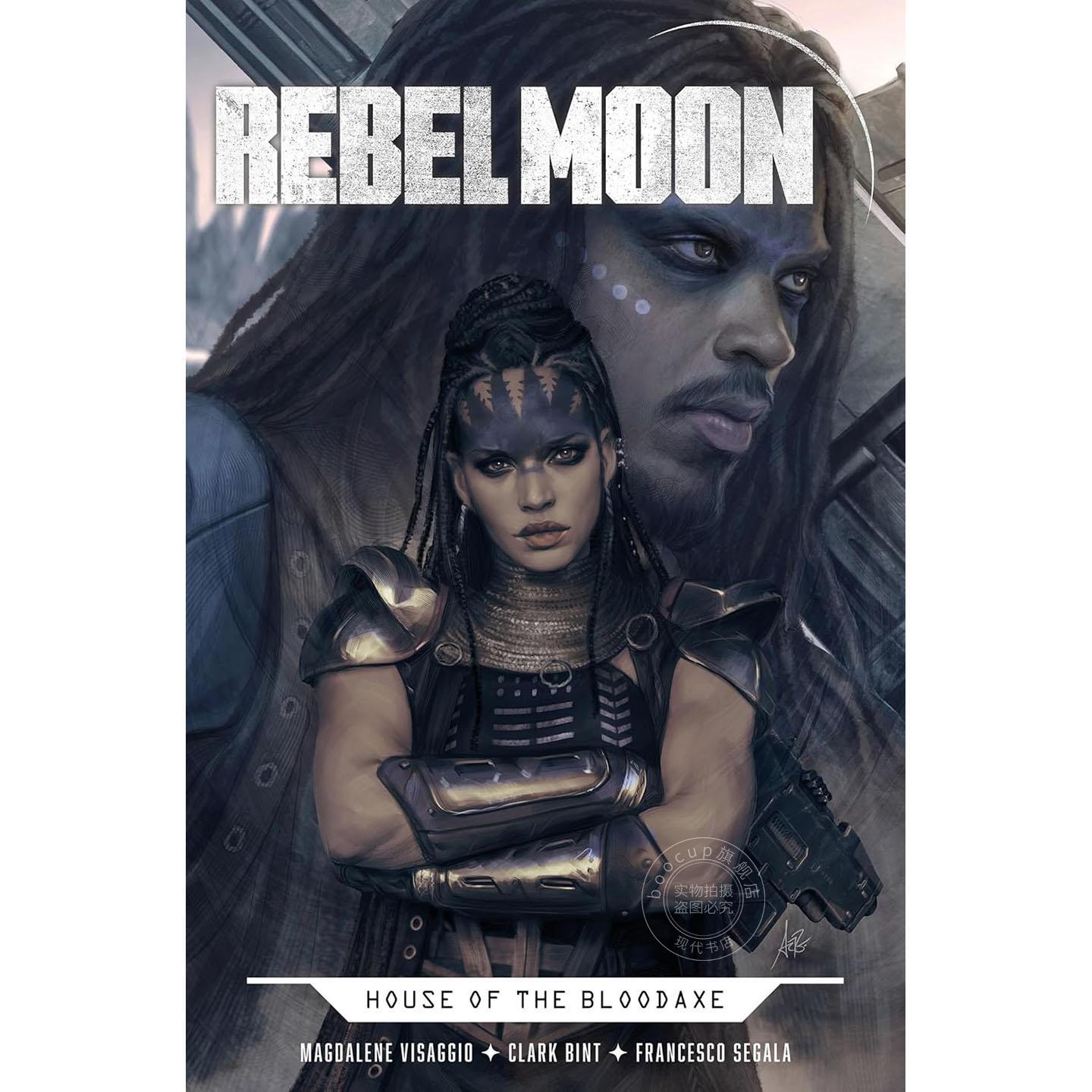 月球叛军:血斧之屋 科幻漫画 扎克·施奈德 Zack Snyder 月球叛军电影系列漫画 英文原版 Rebel Moon: House of the Bloodaxe