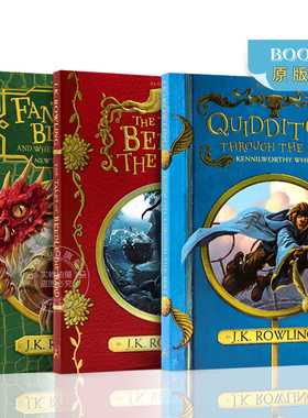现货 霍格沃茨学校图书馆套装 Harry Potter The Hogwarts Library Box Set 英文原版进口正版 小说哈利波特外传周边 J.K. Rowling