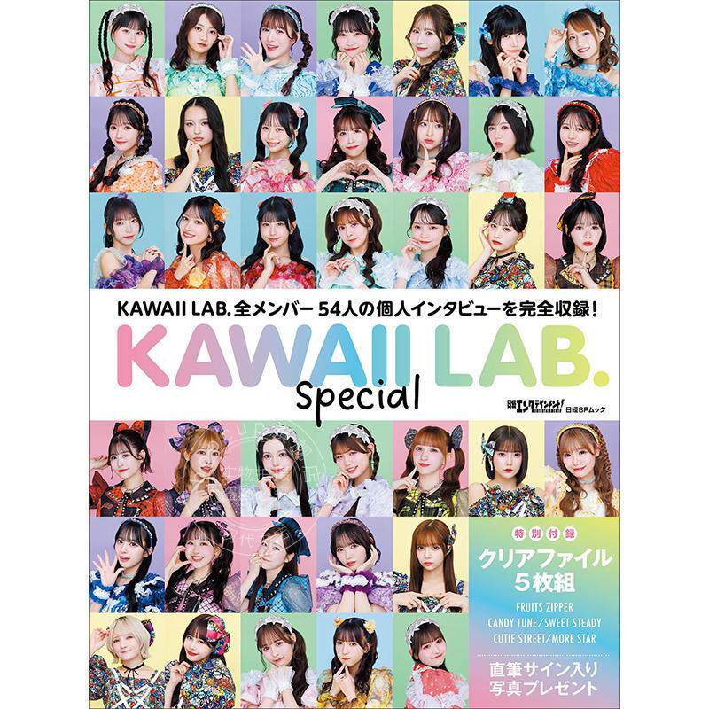 进口日文 日経エンタテインメント KAWAII LAB. Special 日经娱乐 付5个文件夹