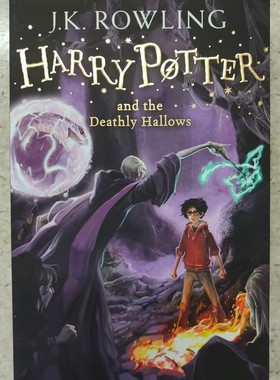 英文原版 哈利波特与死亡圣器 Harry Potter and the Deathly Hallows 哈利波特 7 哈利波特系列小说 第七部 英国版 JK罗琳