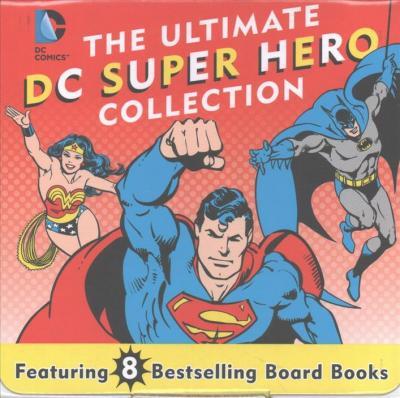 DC超*英雄8册纸板书儿童套装 英文原版 The Ultimate DC Super Hero Collection: 8 Bestselling Board Books 幼儿启蒙绘本