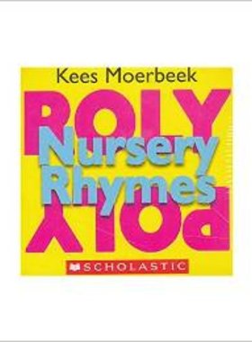 预售 英文进口 Roly Poly Pop-up: Nursery Rhymes魔术方块立体游戏书儿歌童谣 翻转玩具书 Scholastic 学乐出版社