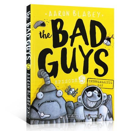 现货 The Bad Guys Episode 5 英语原版 我是大坏蛋 儿童漫画  章节小说 课外阅读