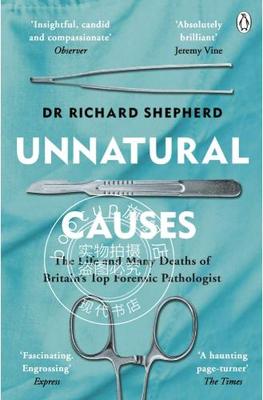 预售 非自然原因 英文原版 Unnatural Causes 英国法医病理学家 理查德·谢泼德博士