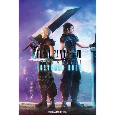 现货 进口日文 最终幻想7 EVER CRISIS明信片集 FINAL FANTASY VII EVER CRISIS　ポストカードブック 附特典码