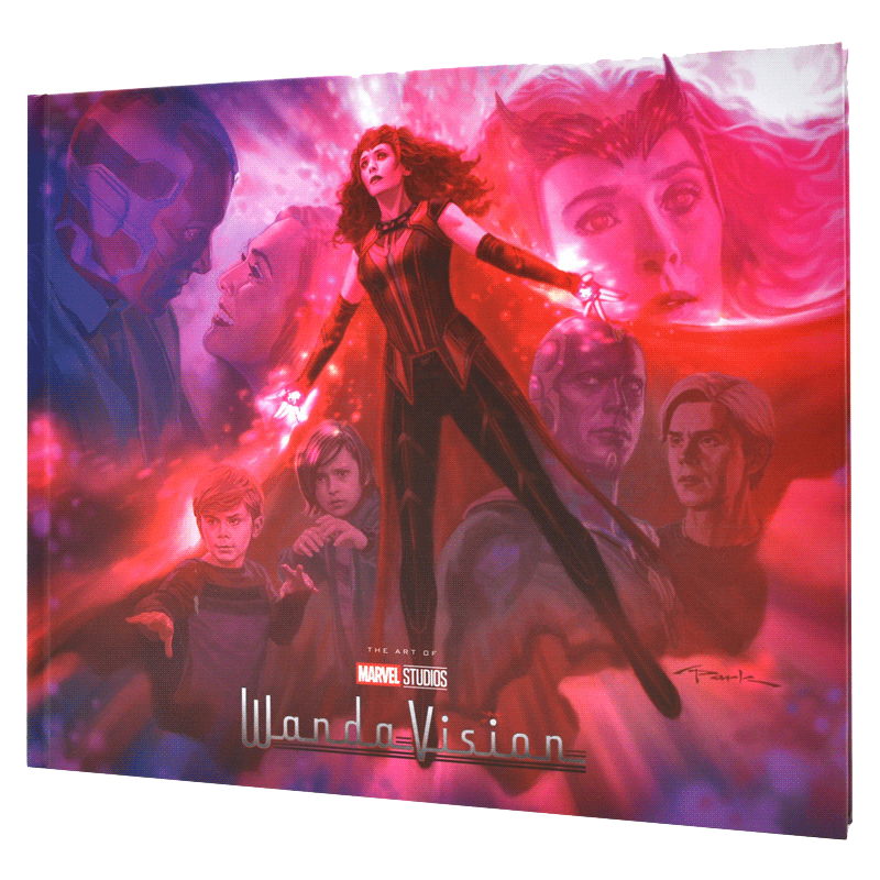旺达与幻视 电视剧设定集 漫威衍生美剧剧集 英文原版 Marvel's Wandavision: The Art of the Series 旺达幻视设定集