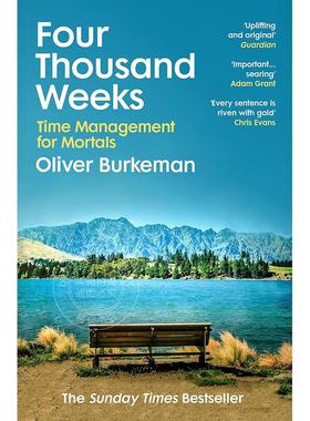 现货 四千周：普通人的时间管理 奥利弗·伯克曼 Oliver Burkeman 英文原版 Four Thousand Weeks