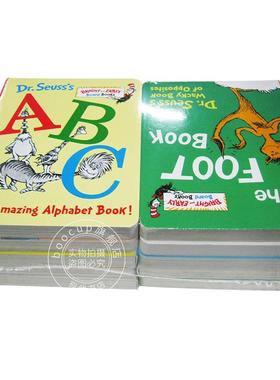 现货 苏斯博士 英文原版  Dr.Seuss Bright Early Board Boxset 苏斯博士纸板书 儿童绘本故事 十册套装