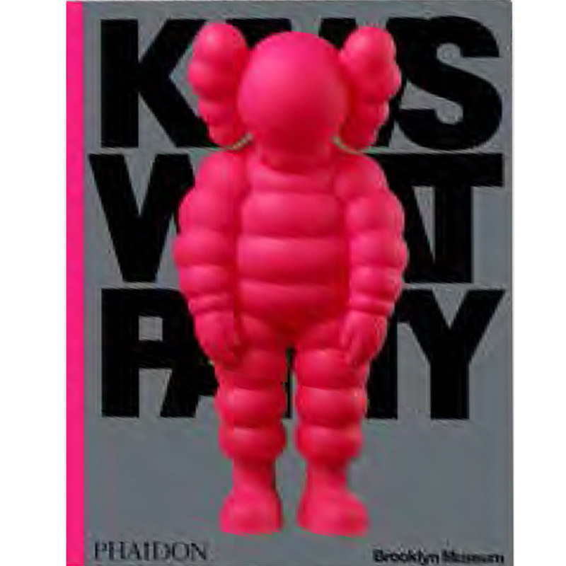 KAWS: WHAT PARTY Pink Edition 现货 英文原版艺术画册 考斯设定集 PHAIDON 潮牌 进口图书 全彩精装 粉红版