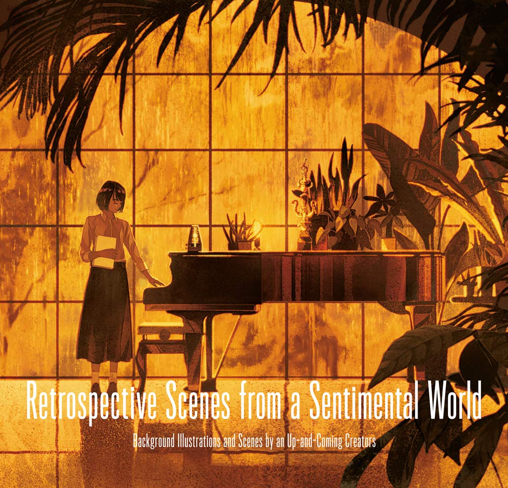 现货 日系插画画册 来自情感世界的怀旧场景 进口原版 Retrospective scenes from a sentimental world 难忘瞬间回忆系列画集