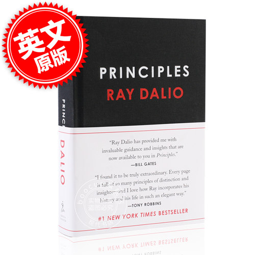 现货 原则:生活和工作 英文原版 Principles:Life and Work 精装 Ray Dalio 瑞·达利欧 达里奥 华尔街对冲基金桥水创始人