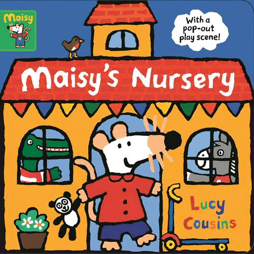 现货 小鼠波波上幼儿园 亲子互动立体游戏纸板书 英文原版 Maisy's Nursery: With a pop-out play scene 儿童英语启蒙故事绘本