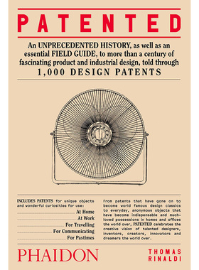 预售 1000项专利设计 工业设计 英文原版 Patented:1000 Design Patents Phaidon出版社精装艺术书