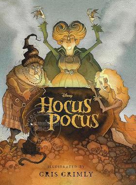 女巫也疯狂 图像小说 A.W.Jantha 英文原版 Hocus Pocus 7岁+