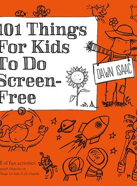 现货 101 Things for Kids to do Screen-Free 英语原版 创意游戏和活动 儿童启蒙读物