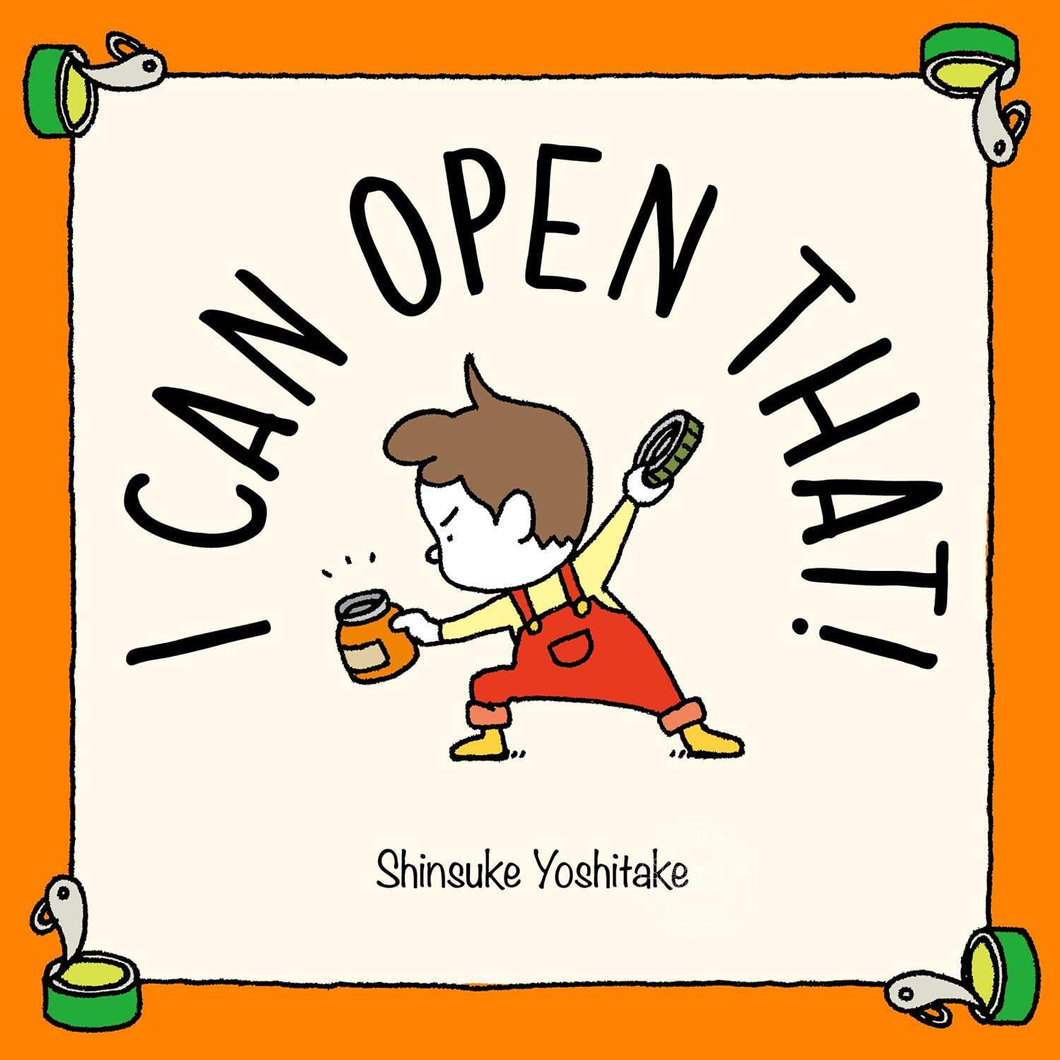 我来帮你打开吧！儿童插画绘本 Shinsuke Yoshitake 吉竹伸介 英文原版 I Can Open That!