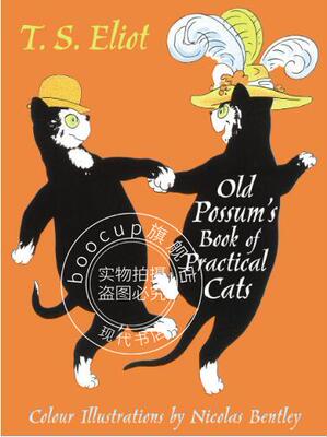 现货 擅长装扮的老猫经 插图版 艾略特 英文原版 Old Possum's Book of Practical Cats 精装 俏皮诗集 百老汇音乐剧猫的原著