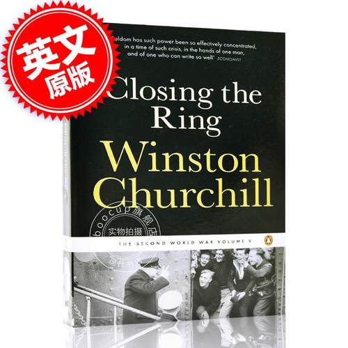 现货 英文原版 第二次世界大战回忆录 卷5 Closing the Ring : The Second World War5: Closing