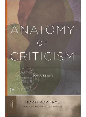 现货 预售 Anatomy of Criticism批评的剖析