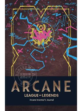 现货 双城之战 发明家笔记本 英雄联盟周边文创 英文原版 Arcane: Inventor's Journal
