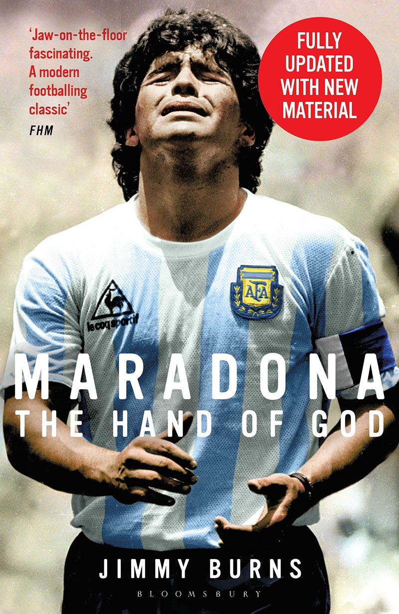 现货 马拉多纳 上帝之手 英文原版 maradona the hand of god