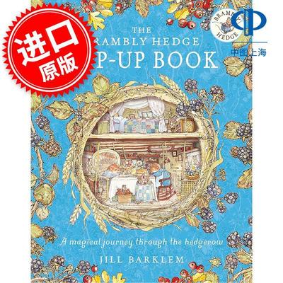 预售 野蔷薇村的故事 立体书 儿童绘本故事 Jill Barklem 英文原版 The Brambly Hedge Pop-Up Book 巴克莲 亲子阅读 3-6岁