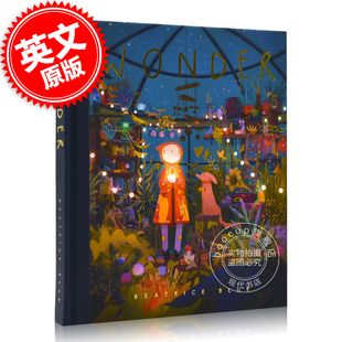 Art 碧翠丝·布鲁插画艺术画册练习稿 Wonder 奇迹 and Beatrice 西班牙插画师 英文原版 Blue 童趣手绘 Practice The