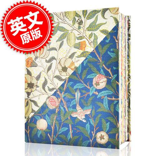 现货 威廉莫里斯明信片 英文原版 William Morris: 100 Postcards 英国设计师 布料花纹设计 明信片周边