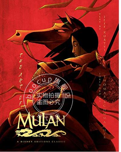 现货 花木兰电影设定集 英文原版 The Art of Mulan A Disney Editions Classic 迪士尼动画电影 艺术设定集Disney 刘亦菲